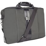 Vangoddy Melissa Messenger and Notebook Carrying Case Shoulder Bag for Laptop, Gray, Medium (12-13.6-Inch)