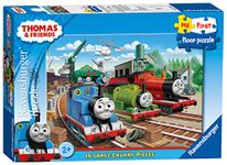 Ravensburger Thomas & Friends - My First Floor Puzzle - 16 Piece Jigsaw Puzzles for Kids - Educational Toddler Toys Age 24 Months Up (2 Years Old)