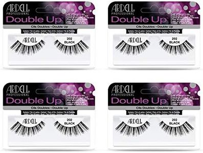 Ardell False Eyelashes Double Up 202 Black (4 Pack)