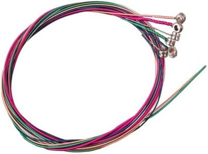 Cordes de Guitare, 6 Pcs Corde de Rechange en Acier pour Guitare, Cordes pour Guitare Folk, Créez une Voix Merveilleuse
