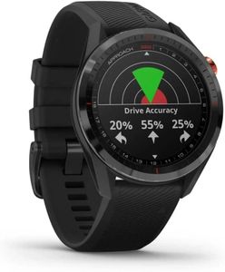 Garmin Approach S62 Golf GPS Watch – Premium, Virtual Caddie, Black