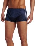 TYR Men's Poly Mesh Trainer Suit Swim Briefs, 401 Navy, 32 UK