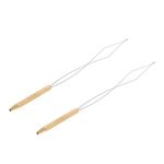 2 Pieces Fly Tying Bobbin Threader for Fly Fishing Compatible with Bobbins