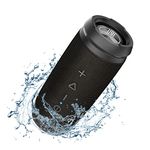 TREBLAB HD7 - Small Premium Bluetooth Speaker - Pure 360CHD Wireless Surround Sound, 12W Loud Powerful Bass, Best for Outdoor Events and Sports & Cycling, Waterproof IPX6, Rugged Bocinas Portable