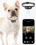 Dog & Cat Camera Collar with Phone APP, 1080P HD Video Recording, XS/M-Size Pet POV Cam for Dogs & Big Cats, Cordless Pet Collar Cameras with APP Viewing (M-Collar)