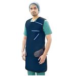 IS IndoSurgicals lead apron for x-ray protection, BARC Approved (Lead Equivalency 0.35mm)