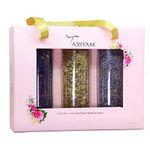 Tassyam Infusions Gift Set 130g | Lavendar Buds, Chamomile Flowers, Hibiscus Petals