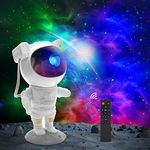 LUXONIC Kids Astronaut Projector Night Light for Bedroom,Astronaut Galaxy Projector with Remote Control,Star Projector for Gaming Room&Home Theater Room Decor