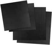 Kalolary Carbon Fiber Board Plate, 3K Real Carbon Fiber Sheets Available in 0.5mm-5mm Plain Weave Twill Weave Carbon Fiber Sheets 100% Glossy Surface Carbon Fiber Sheet (Plain Weave, 240 * 240 * 3mm)