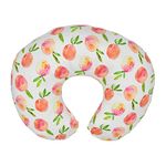 Nursing Pillow Cover Newborn Baby U-Shaped Breastfeeding Pillowcase Cushion Cover Cute Pattern Stretchy Replaceable Baby Feeding Pillow Covers