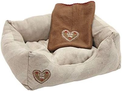 Kerbl Chien et Chat Lit Douillet Love You 47x37 cm Beige