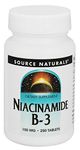 Source Naturals Niacinamide B-3, 250 Tabs 100 mg