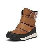 Sorel Whitney 2 Strap Waterproof Unisex Kids Winter Boots, Brown (Elk), 3 UK