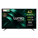 Lumio Vision 7 109 cm (43 inches) 4K Ultra-HD Smart QLED TV FTW1-ADSG