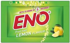 Eno Fruit Salt Lemon Herbs Flavor Relief from Acidity Problem 60pcsx5g Sachets by Eno