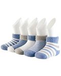 Adorel Baby Boys' Warm Socks Thick Winter Cotton Pack of 5 Deep Blue 1-3 Years (Manufacturer Size: L)