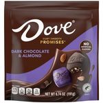 Dove Promises Dark Chocolate Almond Candy Bag, 7.61 Oz