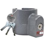 AMPLock - U-PLS-S Heavy Duty King Pin Locks for 5th Wheel - Pullrite/Sidewinder Style for - Anti Theft Trailer Hitch Lock, Patented Keyed Alike Commercial and Travel Trailer Hitch Locks with Keys