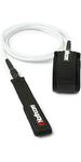 Northcore Surfing and Watersports Accessories - 6mm Surfboard Leash/Strap 7FT - White