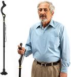 Walking Cane for Men and Walking Canes for Women Special Balancing - Cane Walking Stick Have 10 Adjustable Heights - self Standing Folding Cane, Portable Collapsible Cane, Comfortable