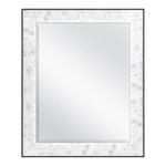 MCS 66945 22x28 Chevron Mirror, 28x34 Overall Size, 1, Marble