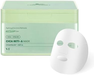 VT COSMETICS Cica Retia Mask Sheet 30 Pcs, Retinol Complex 11.83oz(350g)