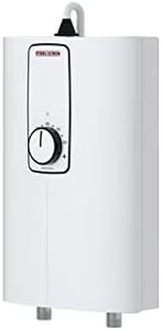 STIEBEL ELTRON Electronic Compact Instantaneous Water Heater DCE 11/13 H for The Kitchen, Made in Germany, Fixed Connection 400 V, Solar-Safe, Over-Desk Mounting, VDE Approved, 232792