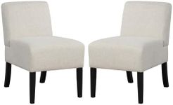 Giantex Armless Accent Chair Set of
