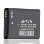 Rechargeable Camera Battery Compatible for Samsung BP70A Battery 740 mAh