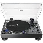 Audio-Technica AT-LP140XP-BK Direct-Drive Professional DJ Turntable, Black