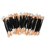 Shintop 50pcs Disposable Eye Shadow Applicator Dual Sides Eye Shadow Sponge Brushes for Makeup Application