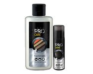 PRO Care Combo I Leather Shoe Moisturizer-150ml with Natural Carnauba Wax and Bees Wax I Liquid Polish Neutral-75ml for Instant Shine and In-Depth Care of Leather Shoes