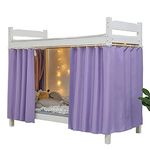 Qubanda Dorm Home Solid Thicken Bunk Blackout Bed Curtains Cloth Bed Canopy Students Single Sleeper,2panel