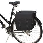 BikyBag Classic - Bicycle Double Panniers Bag Fashion Cycle Bike Women's - Men's (Black)