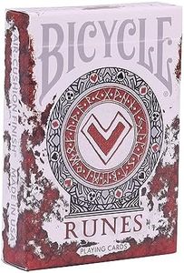 Runes Bicycle Playing Cards – Discover Ancient Wisdom with Intricate Rune Designs in This Premium Deck with Captivating Artwork