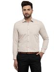 JAINISH Formal Shirts for Men. (Cream,M)