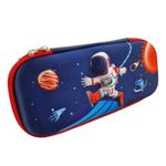 Chic Buddy Big Capacity 3D Pencil Box for Boys - Durable School Box with Organizer for Pencils, Pens, and Compass - Perfect for Kids Pencil Pouch Needing More Space for Stationery - Pencil case