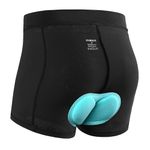 INBIKE Cycling Underwear 3D Padded Bike Shorts Half Pants for Women X-Large Black