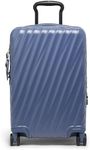 TUMI - 19 Degree International Expandable 4-Wheel Carry On - Hard Shell Carry On Luggage - Rolling Carry On Luggage for Plane & International Travel - Slate Blue Texture