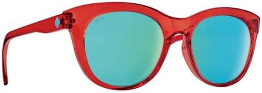 Spy Optics - Boundless Translucent Red - Bronze With Light Blue Spectra Mirror, Gafas De Sol, Medium, Unisex Adulto