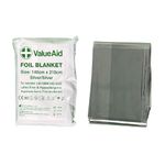 Value Aid Adults Foil Blanket - Single