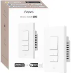 Aaqara Smart Dimmer Switch H2,2-in-