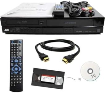 JVC VHS to DVD Recorder VCR Combo w/Remote, HDMI