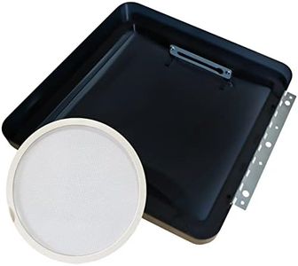 Rv Roof Vent Lid Dome Cover Remplacement compatible with Fantastic Fan with Screen (Smoke)