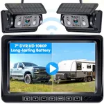 Dual RV Wireless Backup Camera for
