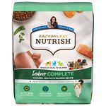 Rachael Ray Nutrish Indoor Complete Natural Dry Cat Food, Chicken with Lentils & Salmon, 14 lbs