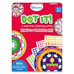 Skillmatics Art Activity - Dot It Mandala Art, No Mess Sticker Art for Kids, Stocking Stuffers, DIY Craft Kit, Scrapbooking, Christmas Gifts for Toddlers, Girls & Boys Ages 3, 4, 5, 6, 7