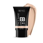 RENEE Face Base BB Cream 7 in 1 with SPF 30 PA+++Butterscotch 30ml| Enriched with Hyaluronic Acid & Vitamin C| Hydrates, Nourishes & Smoothens Skin