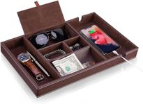 Mens Valet Box, Jewelry Storage Box