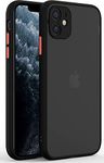 Glaslux (Camera Protection Matte Case Cover for iPhone 11 (6.1) - Black